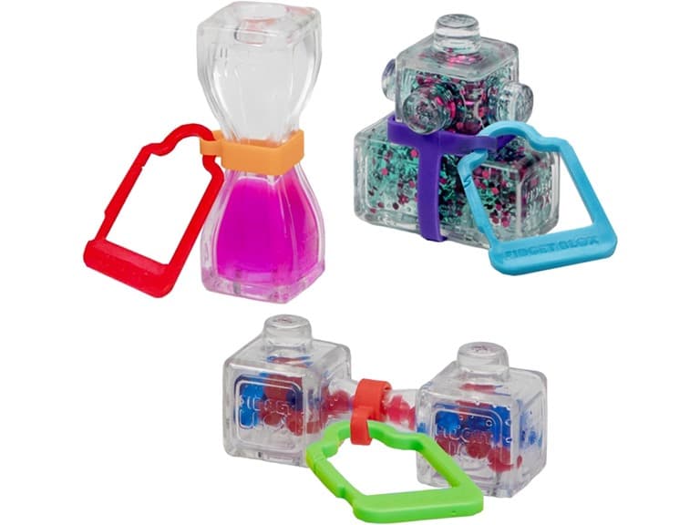 Goliath Fidget Blox 3 Pack with Backpack Clip - Image 1