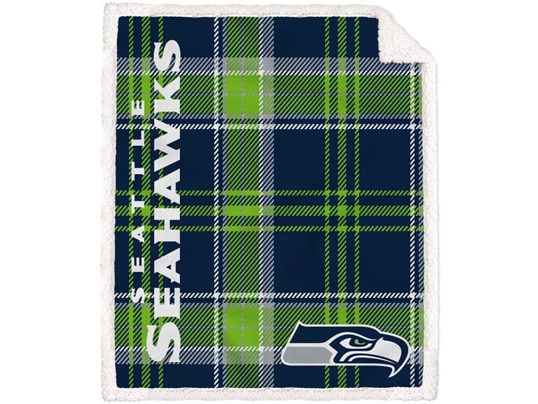 NFL Team Classic Plaid Throw 50x60 - Image 1