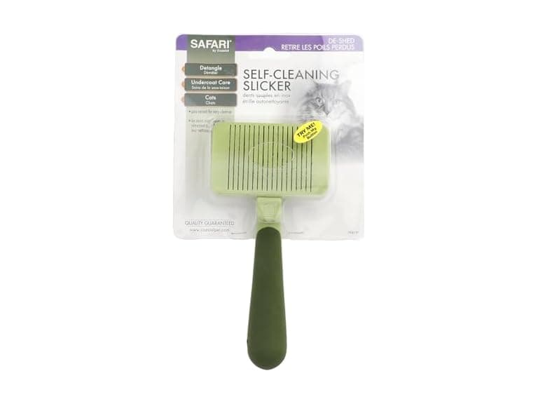 Coastal Pet Safari Self-Cleaning Slicker Brus - Image 1