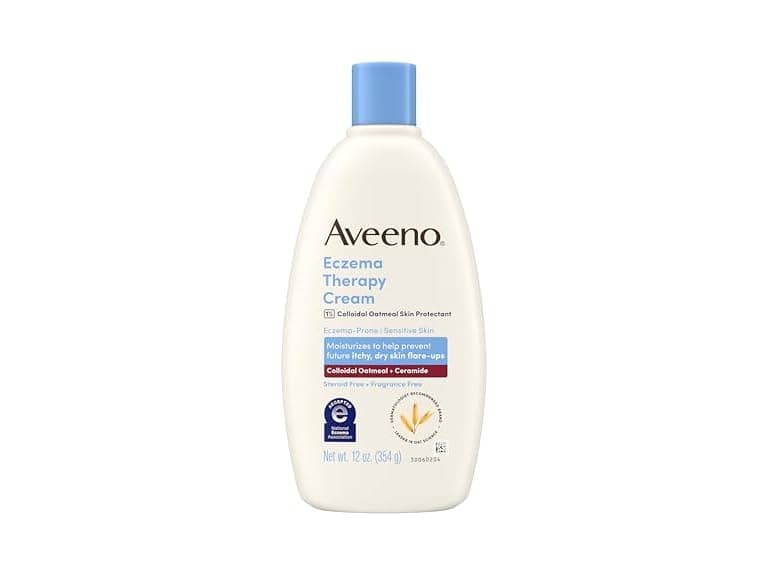 Aveeno Eczema Therapy Moisturizing Body Cream 12oz - Image 1
