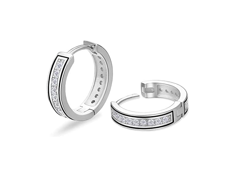 KRKC&CO NS615079 Hoop earrings men - Image 1