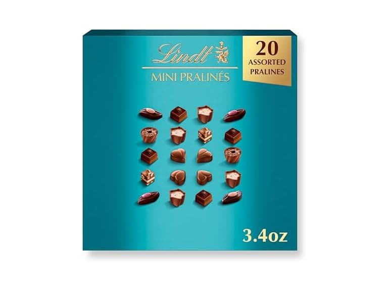 Lindt Mini Pralines Assorted Box 3.4oz - Image 1