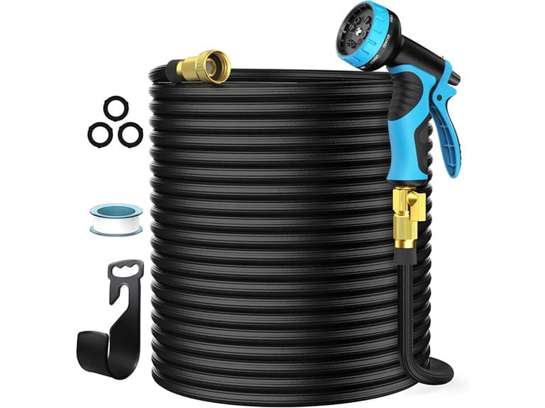 100FT Expandable Garden Hose with Nozzle