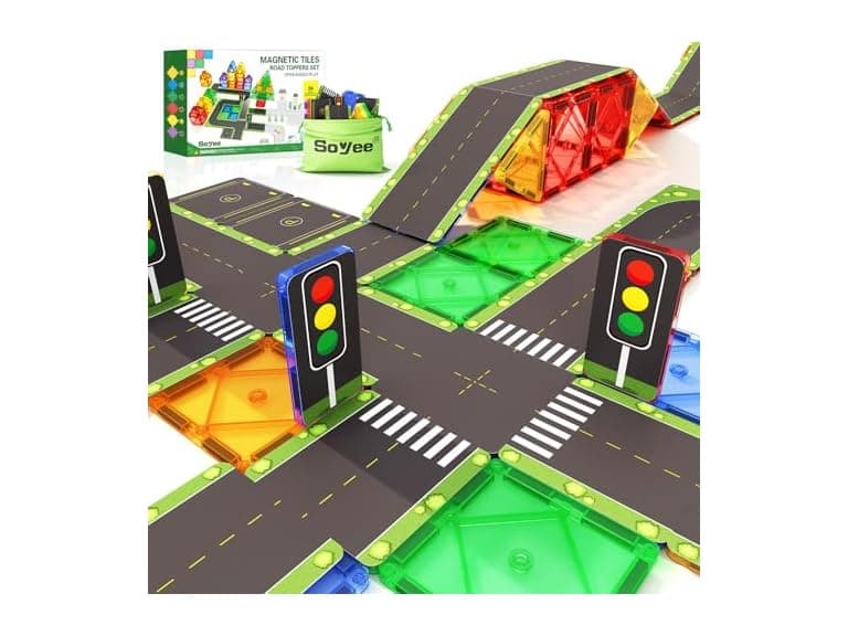 Magnetic Tiles Road Toppers Set - Image 1