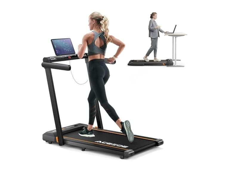 Acezoe 2 in 1 Foldable Treadmill - Image 1