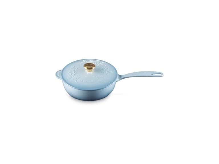 Le Creuset Cast Iron Holly Collection Saucier - Image 1