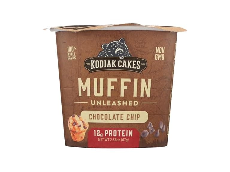 Kodiak Cakes Muffin Unleashed Chocolate Chip 2.3 oz. - Image 1