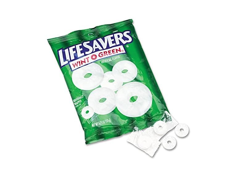 Life Savers Wint O Green Mints Candy Bag - Image 1