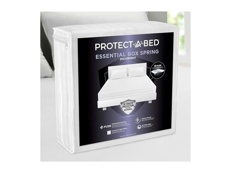 Protect-A-Bed Essential Zippered Boxspring Case, King - Image 1