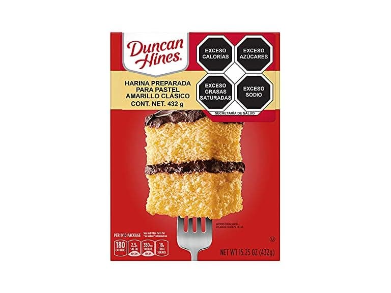 Duncan Hines Classic Cake Mix, Yellow, 15.25 oz - Image 1