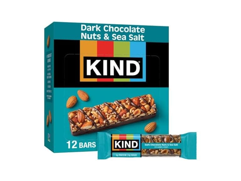 12CT KIND Nut Bars, Dark Chocolate Nuts & Sea Salt - Image 1