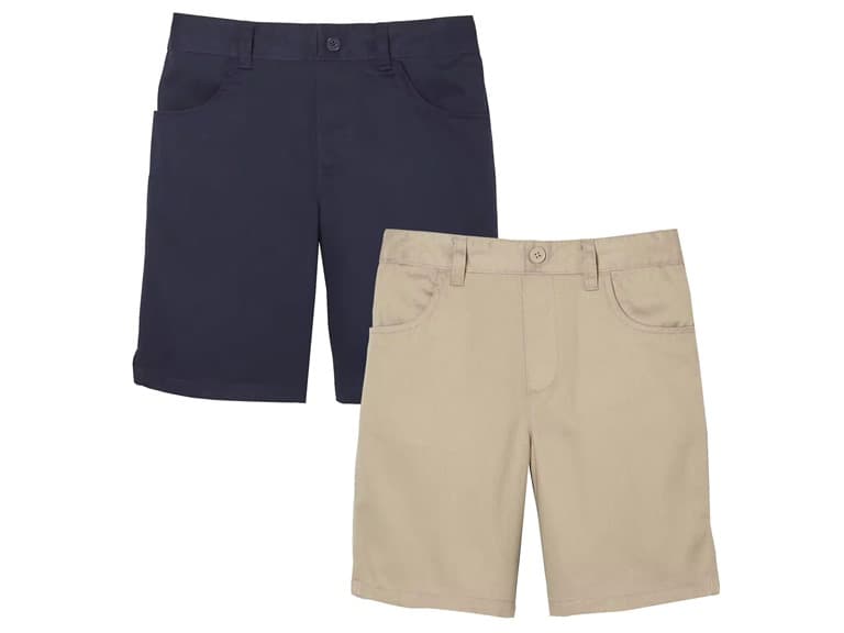 2PK Girls Super Stretch Bermuda Shorts - Image 1