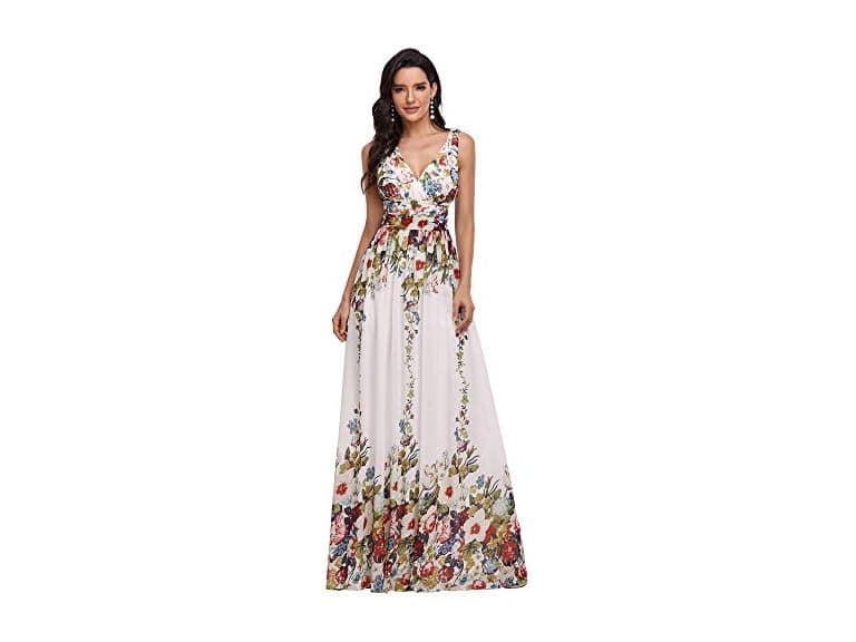 Ever-Pretty Women (8) Dress Floral Print - Image 1