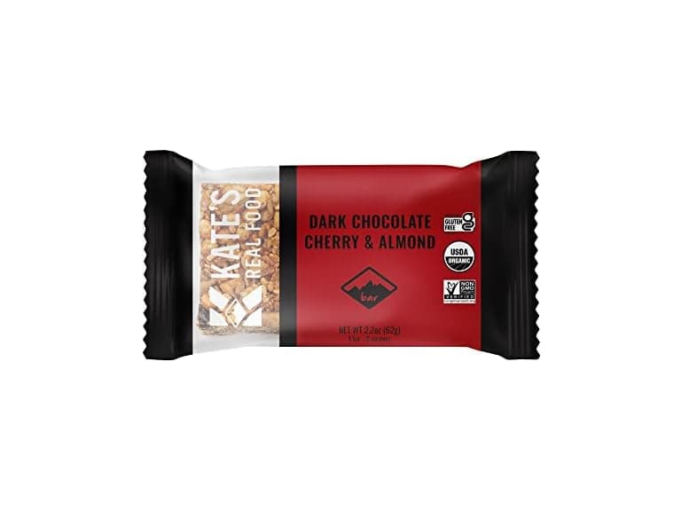 12Ct Kates Real Food Organic Dark Chocolate Cherry - Image 1