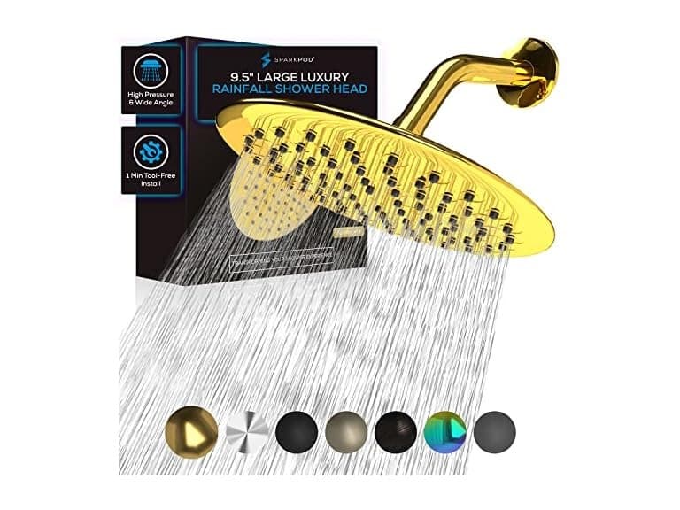 SparkPod 9.5" Large Rain Shower Head