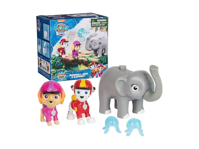 Paw Patrol: Jungle Pups Marshall, Skye & Elephant - Image 1