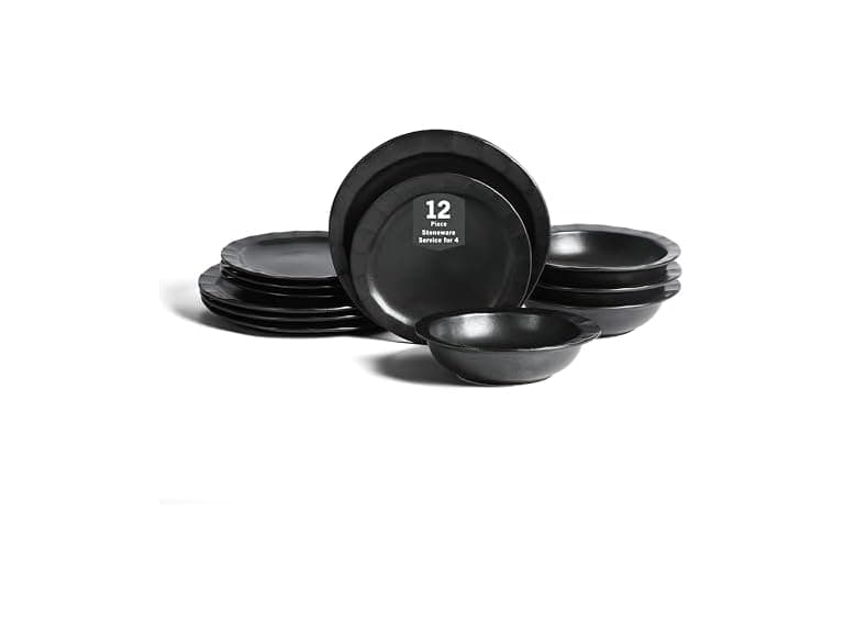 Stone Lain Oasis 12-Piece Dinnerware Set Stoneware - Image 1