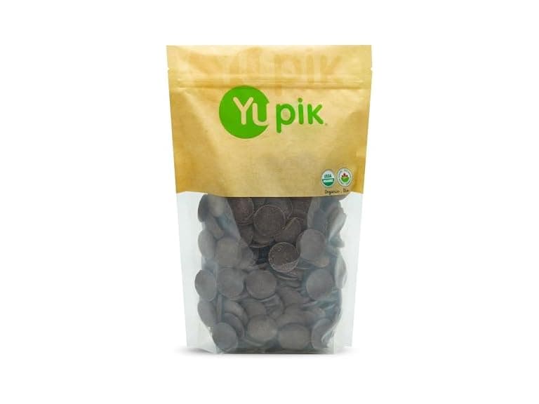 Yupik Organic Dark Choc Wafers 70% 2.2lb - Image 1