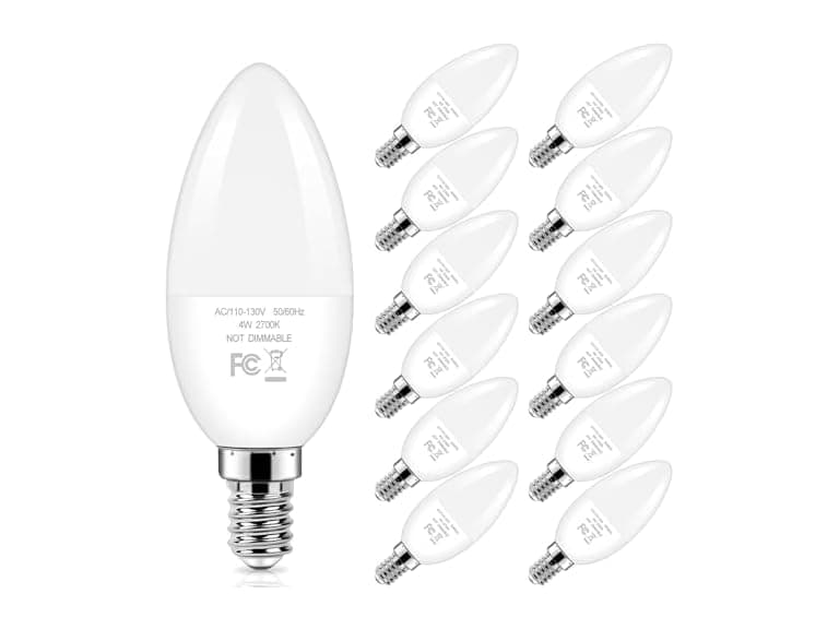 Brightever W0288 Candelabra Light Bulbs - Image 1
