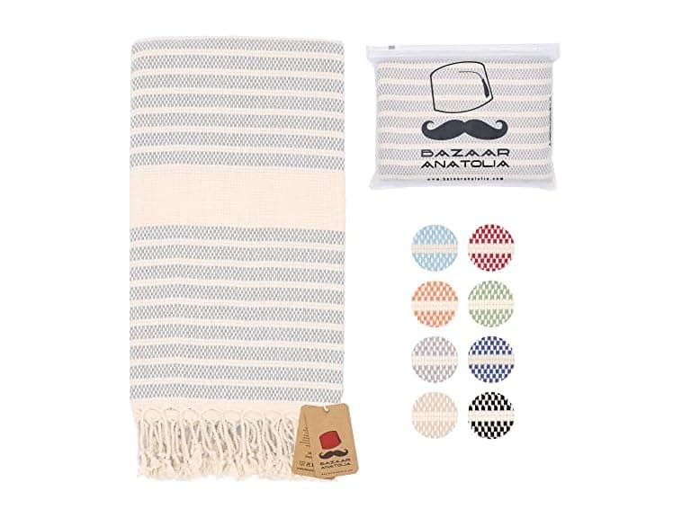 Bazaar Anatolia Turkish Bath Towel 100% - Image 1