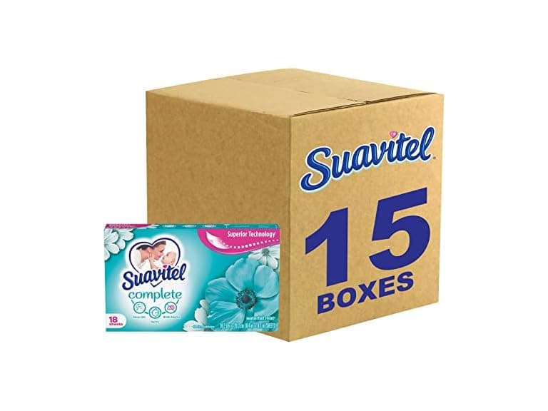 Suavitel Complete Fabric Conditioner Dryer Sheets - Image 1