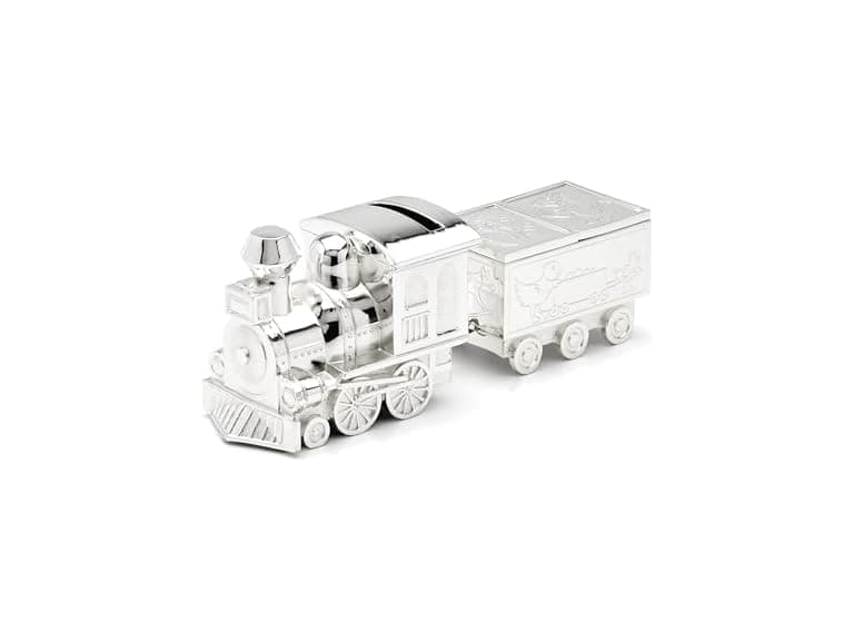Reed & Barton 898382 Train with Caboose Coin Bank - Image 1