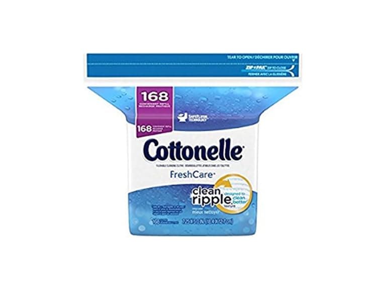 Cottonelle Fresh Care Flushable Wipes 168ct - Image 1