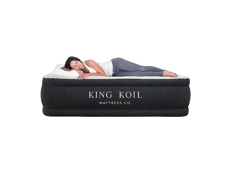 King Koil Luxury Pillow Top Plush Queen Air Mattress  - Image 1