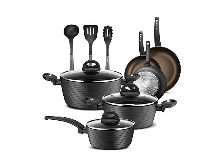 NutriChef Nonstick Cookware Set - Image 1