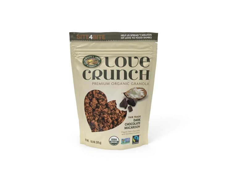 Love Crunch Organic Dark Chocolate & Coconut Granola - Image 1