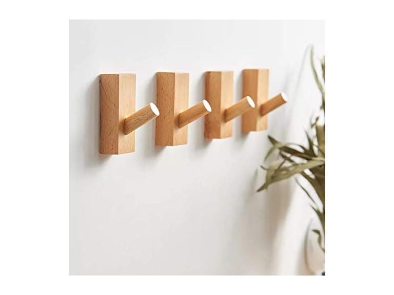 4 Pack Adhesive Wall Hooks - Image 1