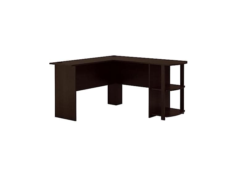 Ameriwood Home L-Desk with Bookshelves - Image 1