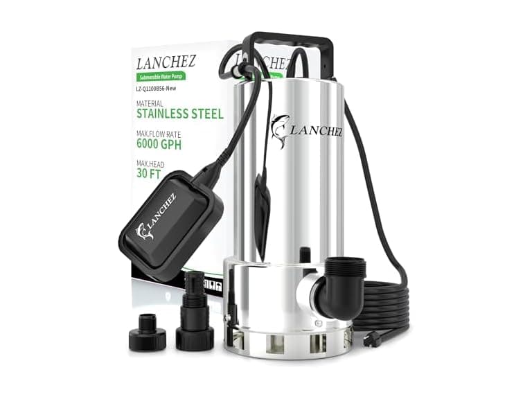 LANCHEZ 1.6HP 6000GPH Sump Pump