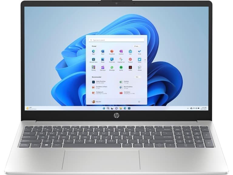 HP 15.6" 15-fc0035tg HD Notebook (Open Box) - Image 1