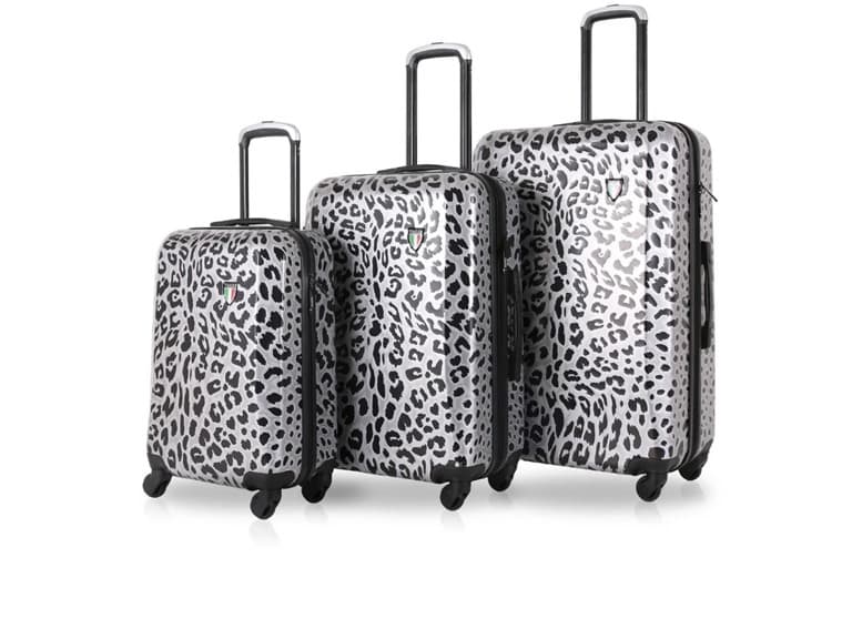TUCCI Italy Winter Leopard 3PC Luggage - Image 1
