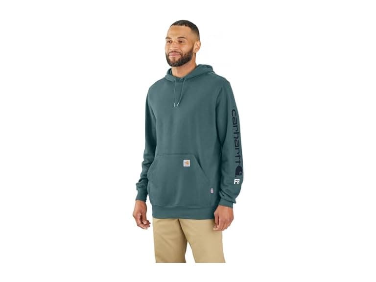 Carhartt FR Force Sweatshirt Sea Pine 4XL - Image 1