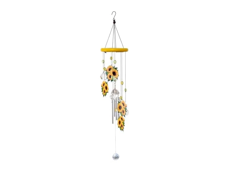 Spoontiques Sunflowers Wind Chime - Image 1