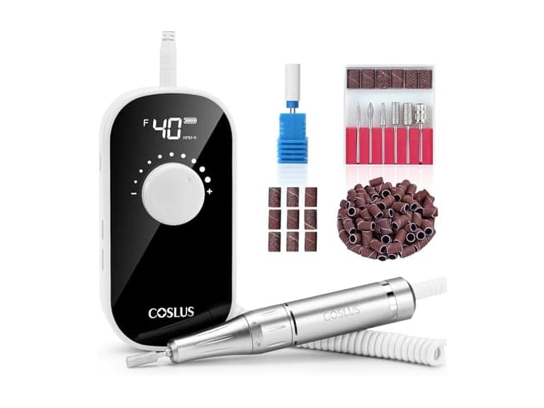 COSLUS Rechargeable Electric Nail Drill - Image 1