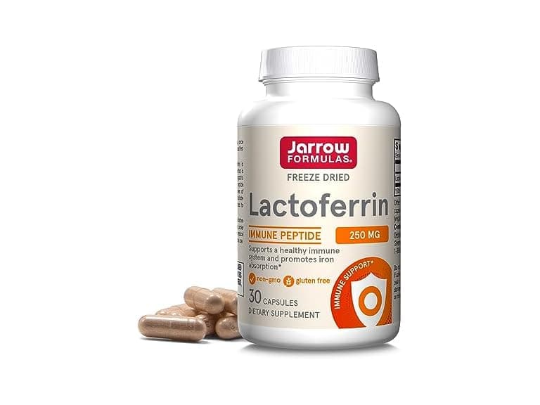 Jarrow Formulas Lactoferrin 250mg 30 Capsules - Image 1