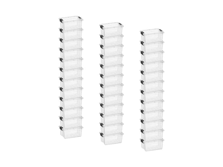 Superio Storage Bins with Lids1.85 Qt, 36 Pack - Image 1