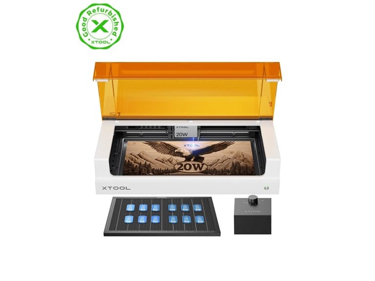 xTool RP1030567 S1 20W Laser Engraver Basic Bundle - Image 1
