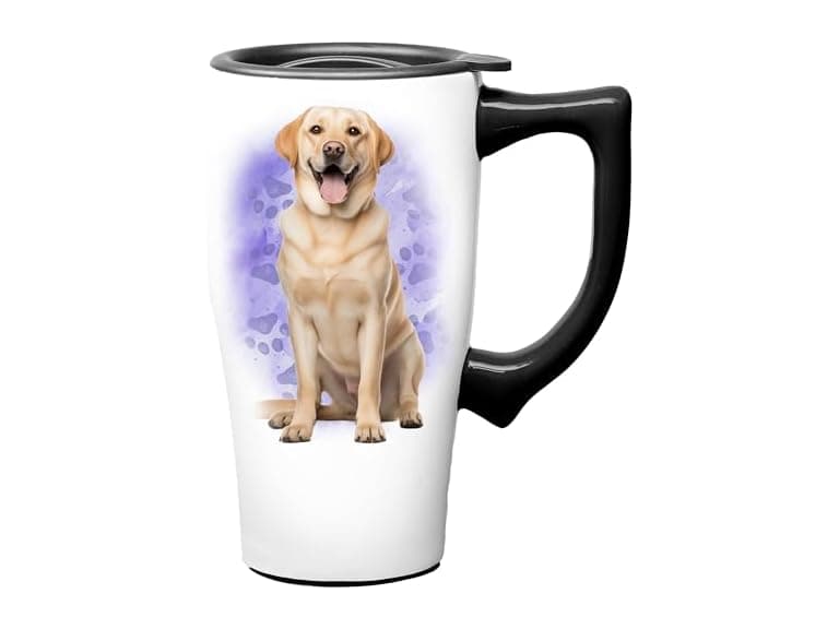 Spoontiques Yellow Lab Ceramic Mug - Image 1