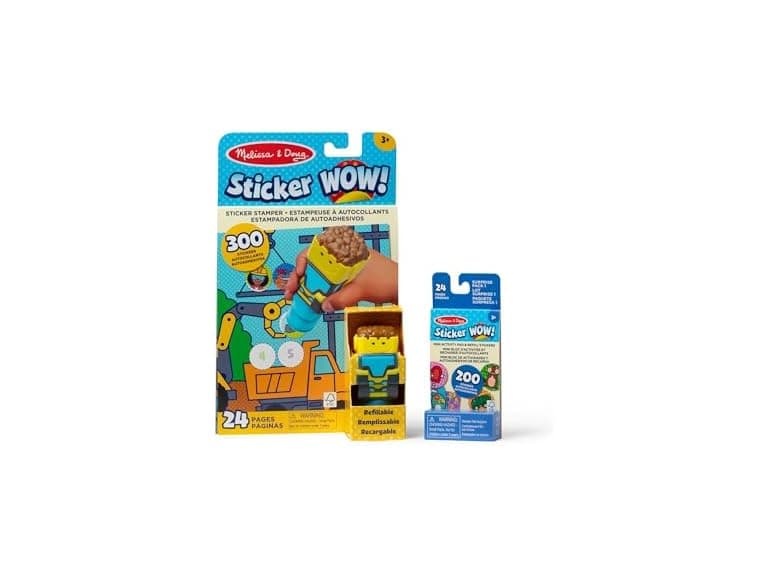 Melissa & Doug Sticker Wow! Bulldozer - Image 1