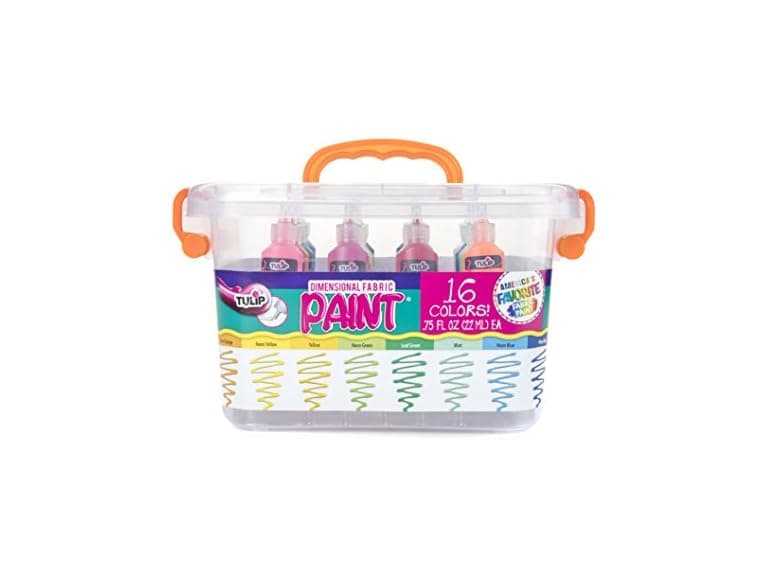 Tulip Puff Fabric Paint Big Box, Creative Party Kit - Image 1