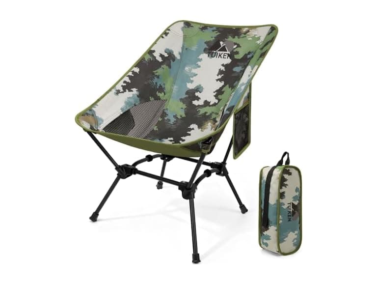 TUIKEN Folding Camping Chair for Hiking - Image 1