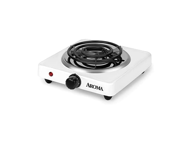 AROMA 6" Single Burner Hot Plate - Image 1