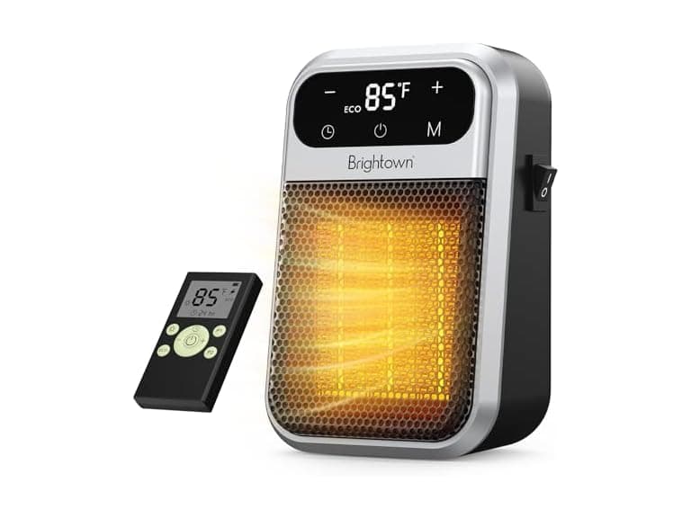 Brightown 800W Plug in Heater with Remote - Image 1