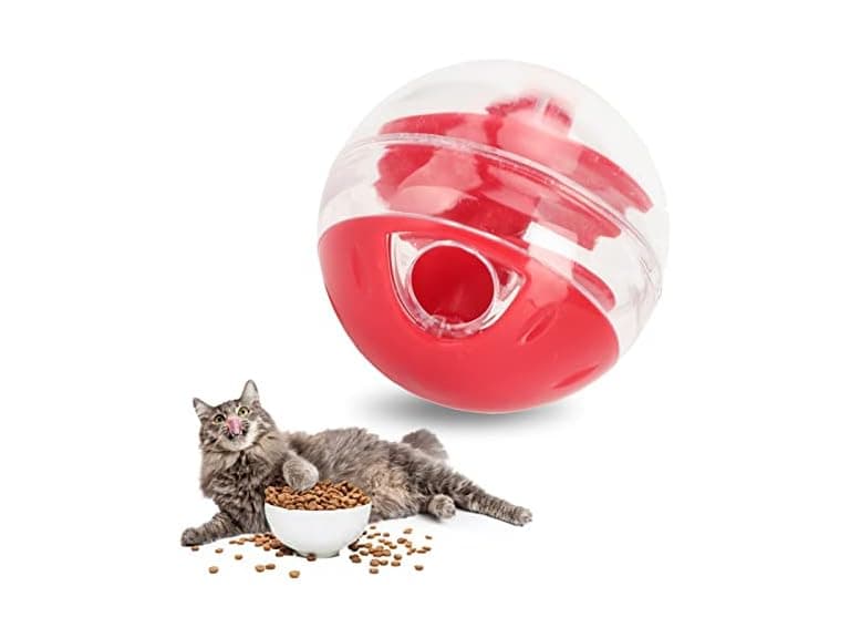 (2 Pack) Zerodis Cat Leaky Food Toy Ball - Image 1