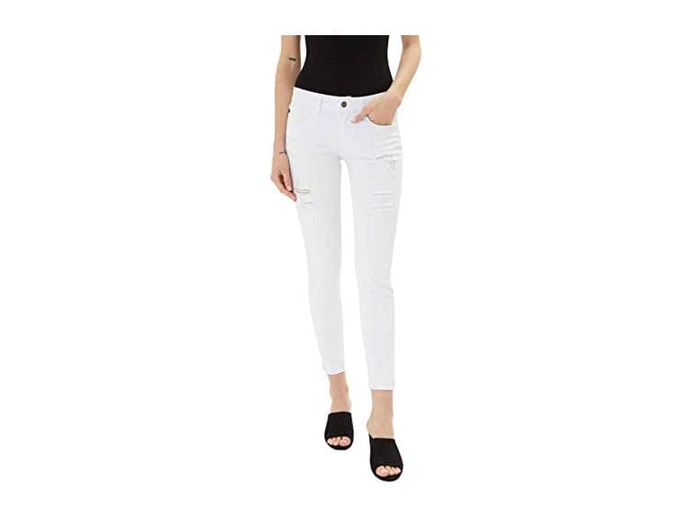 Kan Can Women Low Rise Ankle Skinny Jeans - Image 1