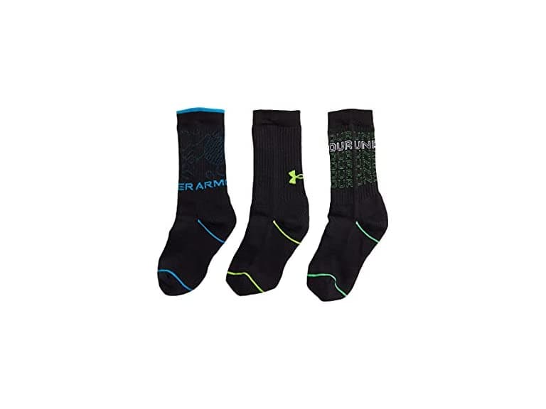 Under Armour Phenom Crew Socks 3-Pair - Image 1